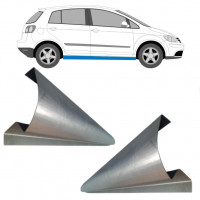 Pannello di riparazione sottoporta lamiera per Volkswagen Golf Plus 2005-2013 / Sinistra+Destra / Set 11576