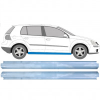 Pannello di riparazione sottoporta lamiera per Volkswagen Golf 5 2003-2009 / Sinistra = Destra (simmetrico) / Set 11311