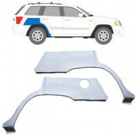 Pannello di riparazione parafango posteriore per Jeep Grand Cherokee 2004-2010 / Sinistra+Destra / Set 10657