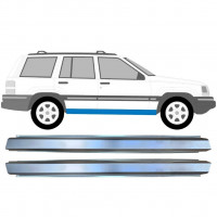 Pannello di riparazione sottoporta lamiera per Jeep Grand Cherokee 1993-1998 / Sinistra = Destra (simmetrico) / Set 9579