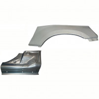 Pannello di riparazione sottoporta e parafango posteriore per Suzuki Grand Vitara 2005-2014 / Sinistra / Set 10841