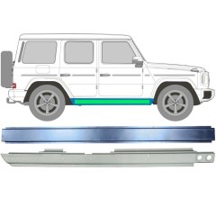 Pannello di riparazione sottoporta interno ed esterno per Mercedes G-Class W460 W461 W463 1979-2017 / Destra / Set 11773