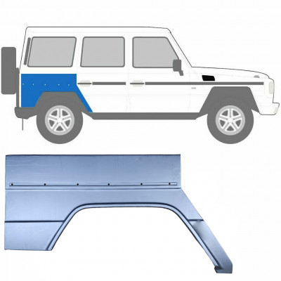 Pannello di riparazione parafango posteriore per Mercedes G-Class W460 W461 W463 1979-2002 / Destra 8874