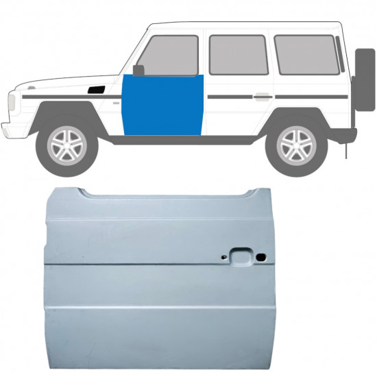 Pannello di riparazione porta anteriore alta per Mercedes G-Class W460 W461 W463 1979- / Sinistra 5548