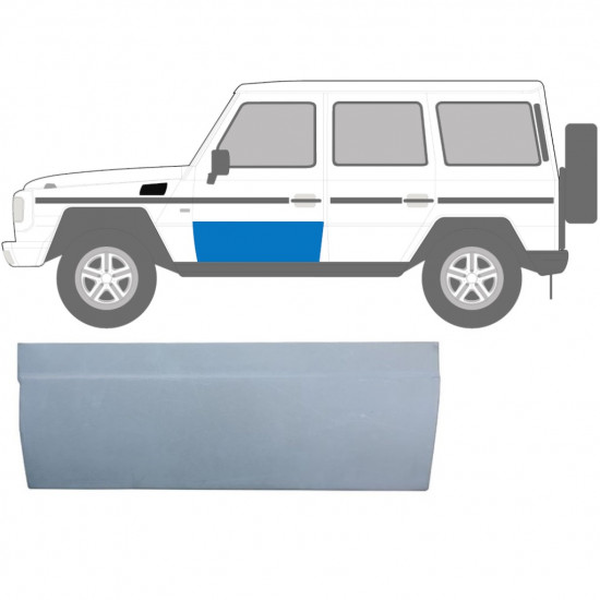 Pannello di riparazione porta anteriore bassa per Mercedes G-Class W460 W461 W463 1979- / Sinistra 5540
