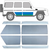 Lamiera di riparazione interno ed esterno porta anteriore e posteriore per Mercedes G-Class W460 W461 W463 1979-2017 / Sinistra+Destra / Set 9471
