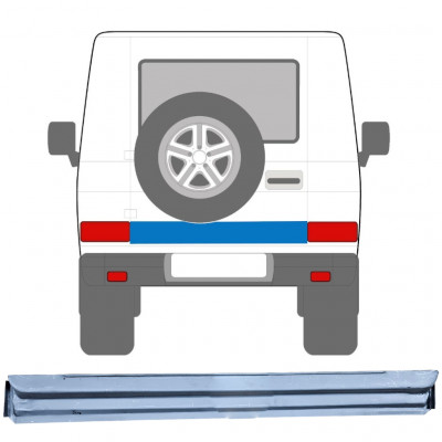 Pannello di riparazione porta posteriore interno per Mercedes G-Class W460 W461 W463 1979- 5546