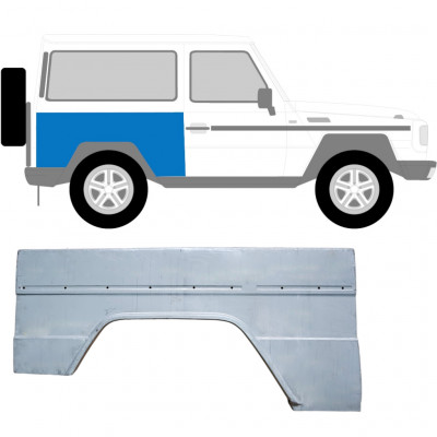 Pannello di riparazione parafango posteriore per Mercedes G-Class W460 W461 W463 1979- / Destra 5080