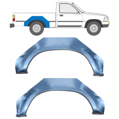 Pannello di riparazione parafango posteriore per Toyota Hilux 1988-2001 / Sinistra+Destra / Set 9295