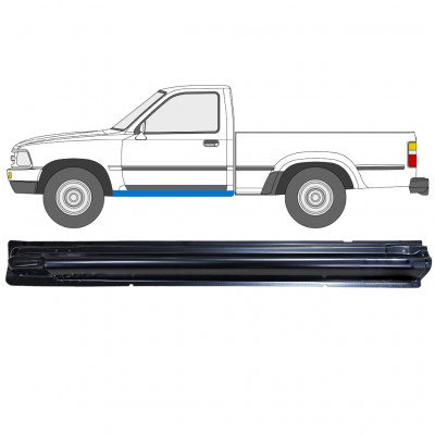 Pannello di riparazione sottoporta lamiera per Toyota Hilux 1988-2001 / Sinistra 12551