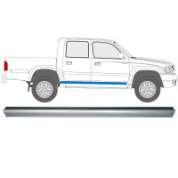 Pannello di riparazione sottoporta lamiera per Toyota Hilux 1998-2005 / Sinistra = Destra (simmetrico) 9028