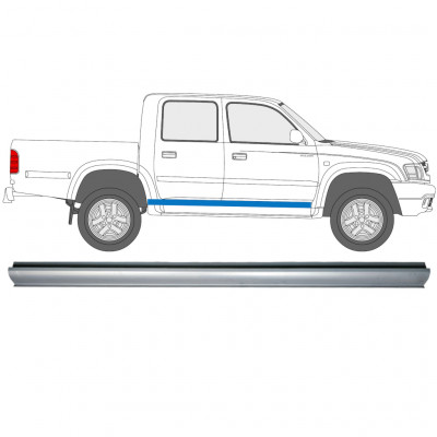 Pannello di riparazione sottoporta lamiera per Toyota Hilux 1998-2005 / Sinistra = Destra (simmetrico) 9028