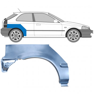 Pannello di riparazione parafango posteriore per Honda Civic EJ EK 1995-2001 / Destra 5118