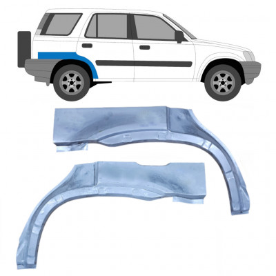 Pannello di riparazione parafango posteriore per Honda CR-V 1995-2001 / Sinistra+Destra / Set 9170