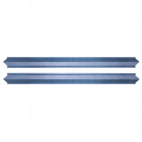 Pannello di riparazione sottoporta lamiera per Honda HR-V 1999-2006 / Sinistra = Destra (simmetrico) / Set 11281