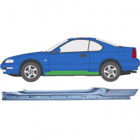 Sottoporta Lamiera Completo per Honda Prelude 1992-1997 / Sinistra 6157