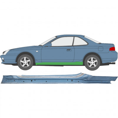 Sottoporta Lamiera Completo per Honda Prelude 1996-2001 / Sinistra 6155