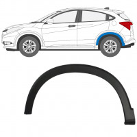 Modanatura laterale parafango posteriore per Honda HR-V 2015-2021 / Sinistra 12558
