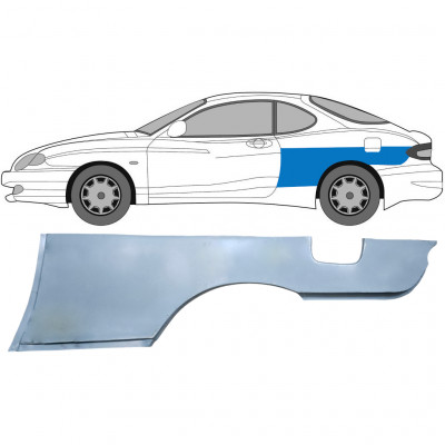 Pannello di riparazione parafango posteriore per Hyundai Coupe 1996-2002 / Sinistra / COUPE 6306