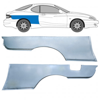 Pannello di riparazione parafango posteriore per Hyundai Coupe 1996-2002 / Sinistra+Destra / COUPE / Set 6307