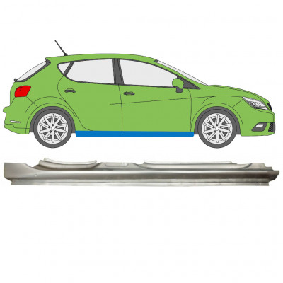 Sottoporta Lamiera Completo per Seat Ibiza 2008-2017 / Destra 11403