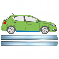 Pannello di riparazione sottoporta lamiera per Seat Ibiza 2008-2017 / Sinistra+Destra / Set 9879