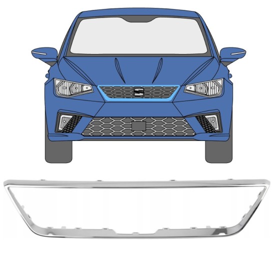 Cadre de calandre per Seat Ibiza 2017- 16210