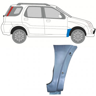 Pannello di riparazione parafango anteriore per Suzuki Ignis 2000-2003 / Destra 11130