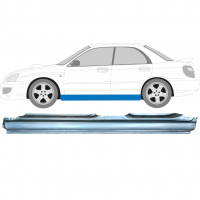 Sottoporta Lamiera Completo per Subaru Impreza GD GG 2000-2007 / Sinistra 7012