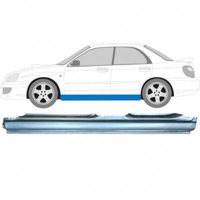 Sottoporta Lamiera Completo per Subaru Impreza GD GG 2000-2007 / Sinistra 7012