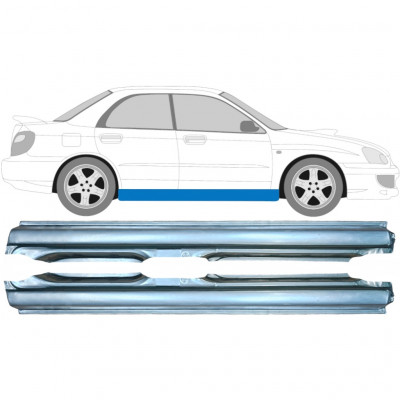 Sottoporta Lamiera Completo per Subaru Impreza GD GG 2000-2007 / Sinistra+Destra / Set 9157