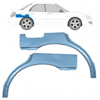 Pannello di riparazione parafango posteriore per Subaru Impreza GD GG 2000-2007 / Sinistra+Destra / Set 9156