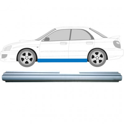 Pannello di riparazione sottoporta lamiera per Subaru Impreza GD GG 2000-2007 / Sinistra 7014
