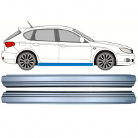 Pannello di riparazione sottoporta lamiera per Subaru Impreza GH GR 2007-2013 / Sinistra+Destra / Set 10553