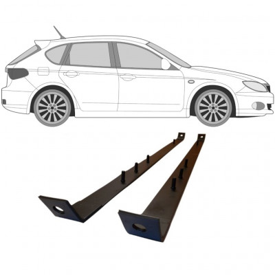 Cinghie serbatoio carburante per Subaru Impreza GH GR 2007-2013 9356