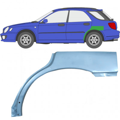 Pannello di riparazione parafango posteriore per Subaru Impreza GD GG 2000-2007 / Sinistra 5915