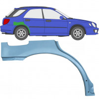 Pannello di riparazione parafango posteriore per Subaru Impreza GD GG 2000-2007 / Destra 5918