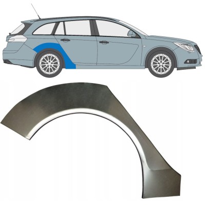 Pannello di riparazione parafango posteriore per Opel Insignia 2008-2017 / Destra / COMBI 16798