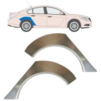 Pannello di riparazione parafango posteriore per Opel Insignia 2008-2017 / Sinistra+Destra / Set 15045