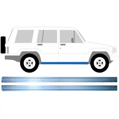 Sottoporta interno per Isuzu Trooper 1983-2005 / Sinistra+Destra / Set 16125