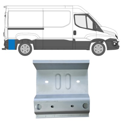 Pannello di riparazione laterale per Iveco Daily 2014-2016 / Sinistra = Destra (simmetrico) 14711