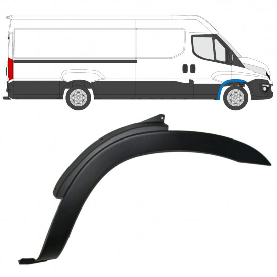 Modanatura parafango anteriore per Iveco Daily 2014-2019 / Destra 7875