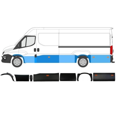 Set di modanature con lampada per Iveco Daily 2014-2019 / Sinistra / 11984