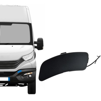 Copertura del gancio di traino paraurti anteriore adatta per Iveco Daily 2019- / Sinistra 16248