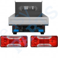 Fanale posteriore per Iveco Daily 1999-2014 / Sinistra+Destra / Set 9842