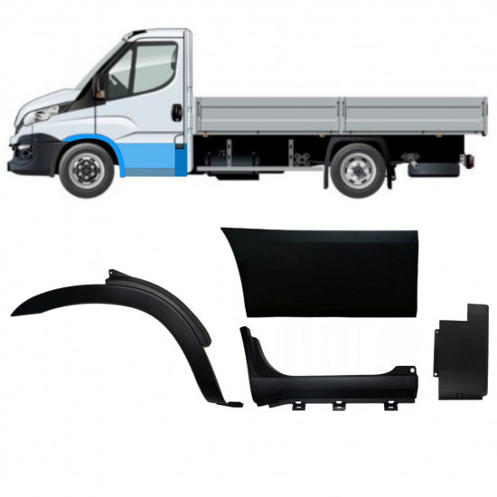 Modanatura laterale per Iveco Daily 2014-2019 / Sinistra / Set 12013