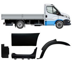 Modanatura laterale per Iveco Daily 2014-2019 / Destra / Set 12012