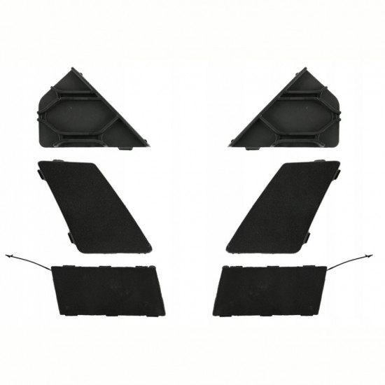 Copertura del gancio di traino paraurti anteriore adatta per Iveco Daily 2014-2016 / Set 10293