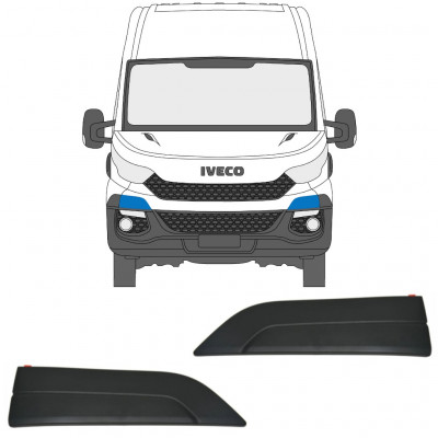 Modanatura del paraurti per Iveco Daily 2014-2019 / Sinistra+Destra / Set 11843