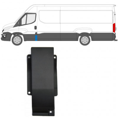 Modanatura laterale montante A per Iveco Daily 2014-2019 / Sinistra 11975
